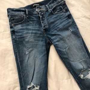 Express Vintage Skinny High Rise Jeans Size 2